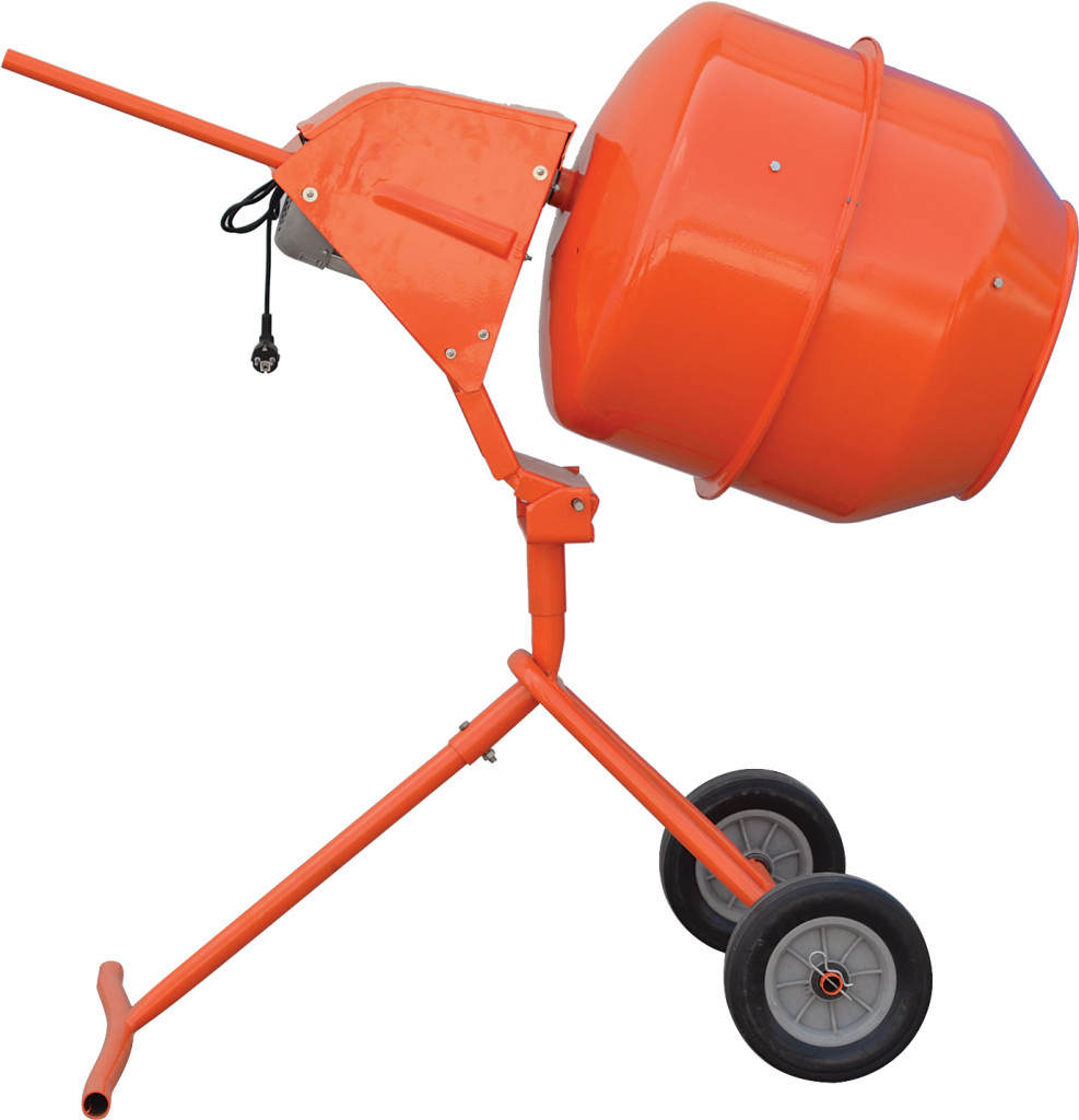 scaffolding cement mixer